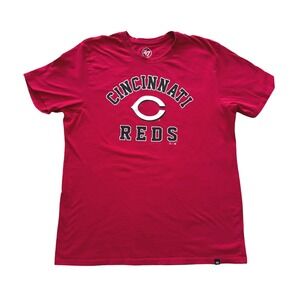 Cincinnati Reds '47 Brand Red Graphic T-Shirt XL MLB Baseball